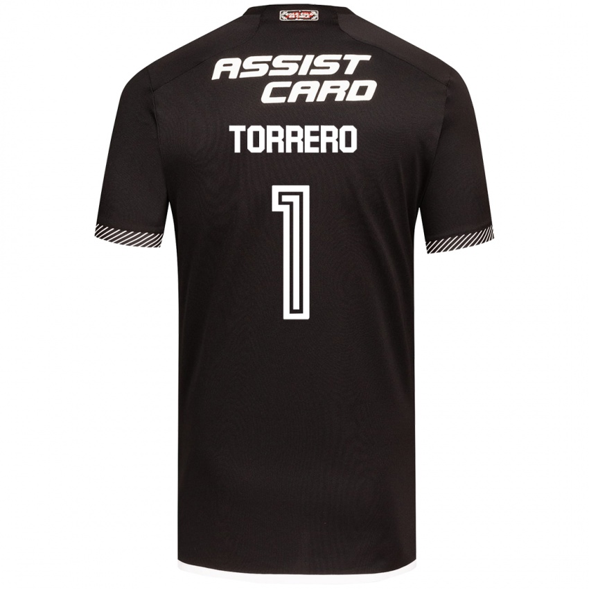 Kinder Ryann Torrero #1 Schwarz-Weiss Auswärtstrikot Trikot 2024/25 T-Shirt Österreich