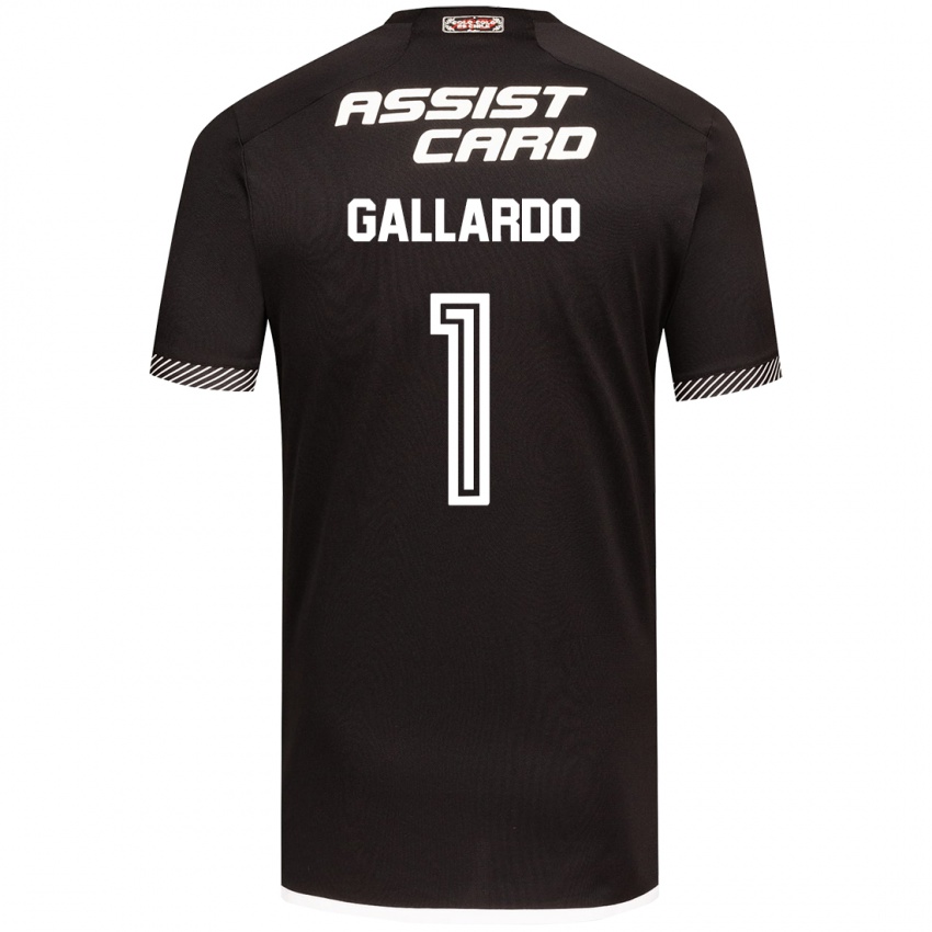 Kinder Alexia Gallardo #1 Schwarz-Weiss Auswärtstrikot Trikot 2024/25 T-Shirt Österreich