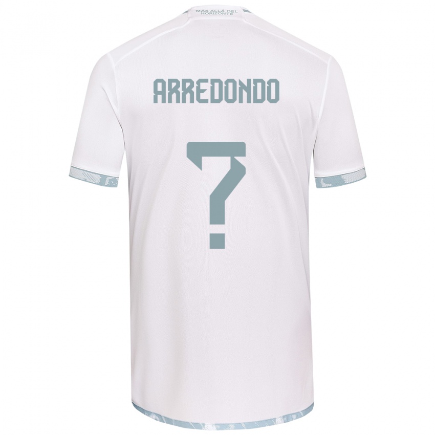 Kinder Milovan Arredondo #0 Weiß Grau Auswärtstrikot Trikot 2024/25 T-Shirt Österreich