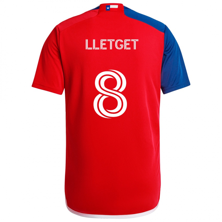 Herren Sebastian Lletget #8 Blau Rot Heimtrikot Trikot 2024/25 T-Shirt Österreich