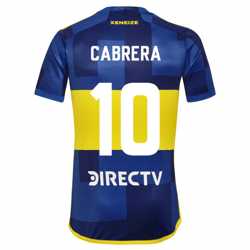 Herren Micaela Cabrera #10 Blau Gelb Heimtrikot Trikot 2024/25 T-Shirt Österreich