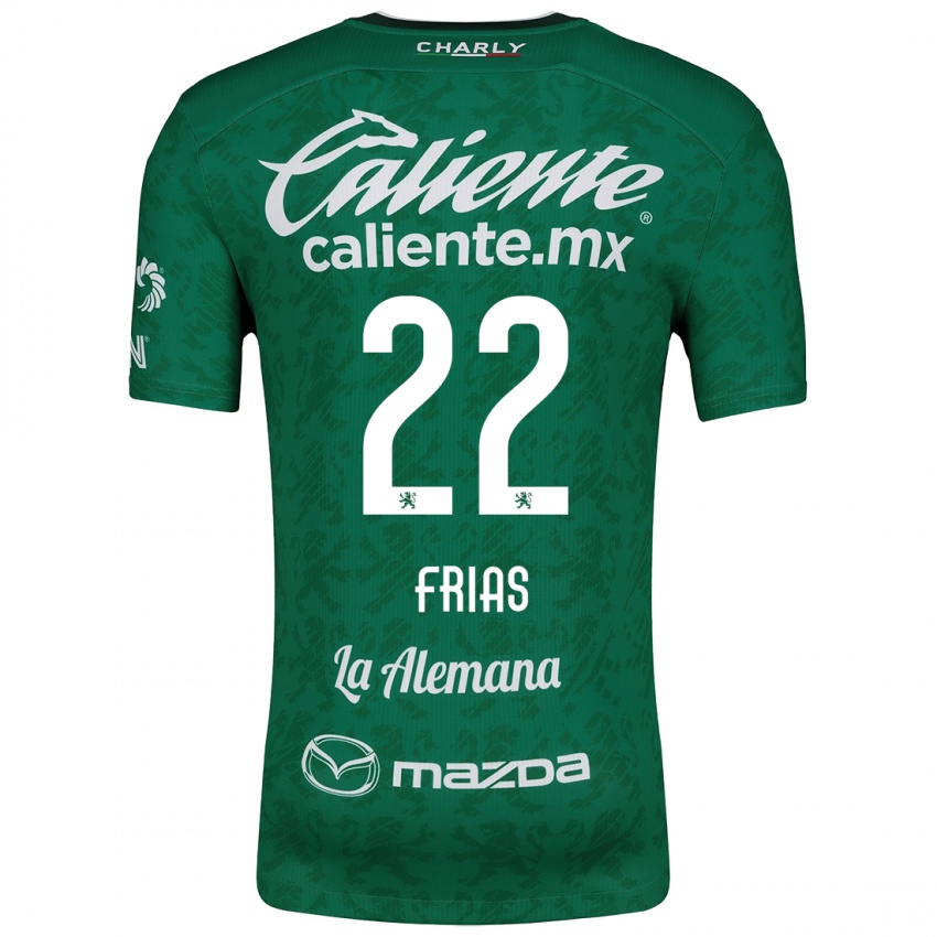 Herren Adonis Frías #22 Grün Weiß Heimtrikot Trikot 2024/25 T-Shirt Österreich