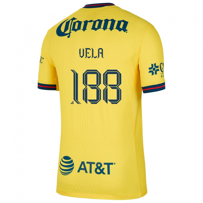 Herren Christo Vela #188 Gelb Blau Heimtrikot Trikot 2024/25 T-Shirt Österreich