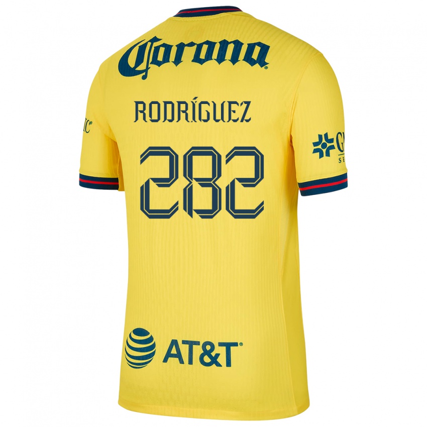 Herren Francisco Rodríguez #282 Gelb Blau Heimtrikot Trikot 2024/25 T-Shirt Österreich