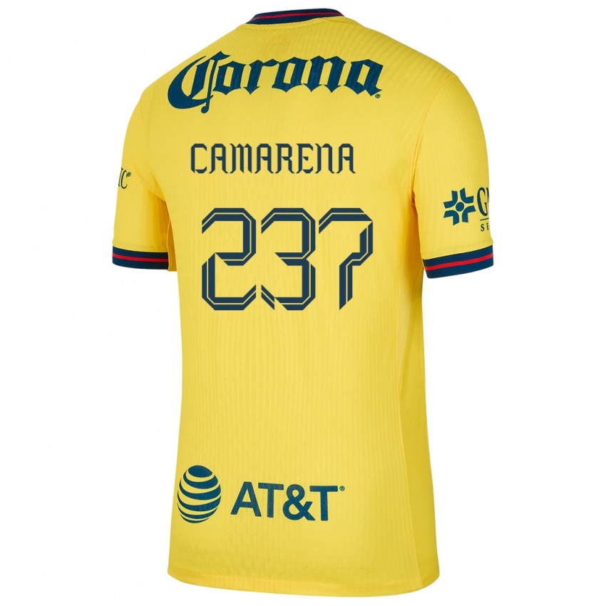 Herren Santiago Camarena #237 Gelb Blau Heimtrikot Trikot 2024/25 T-Shirt Österreich