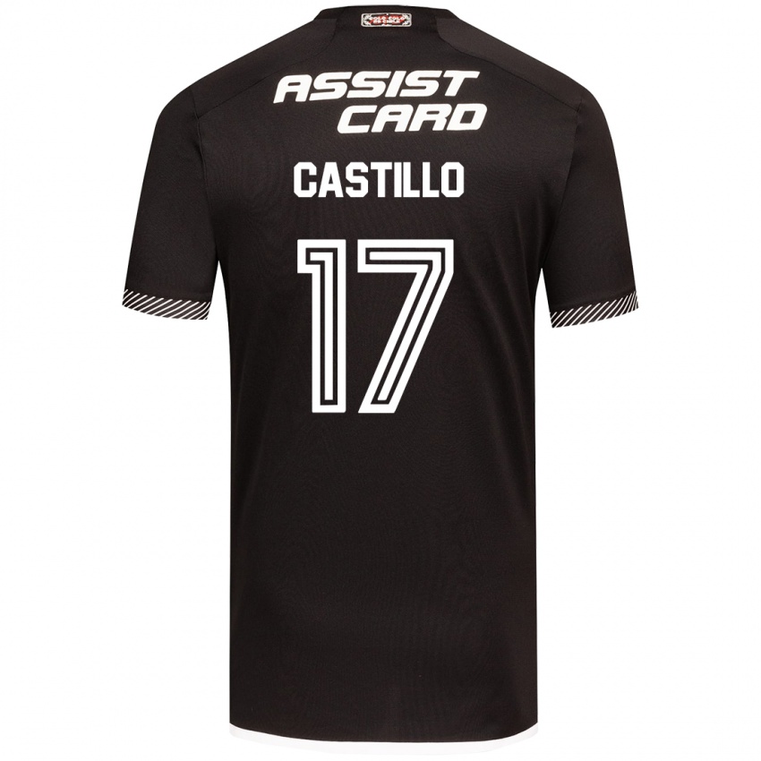 Herren Fabián Castillo #17 Schwarz-Weiss Auswärtstrikot Trikot 2024/25 T-Shirt Österreich