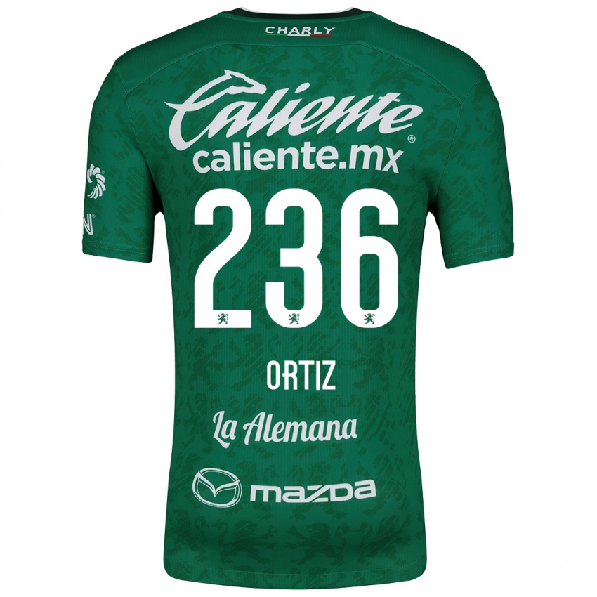 Damen Youssef Ortiz #236 Grün Weiß Heimtrikot Trikot 2024/25 T-Shirt Österreich