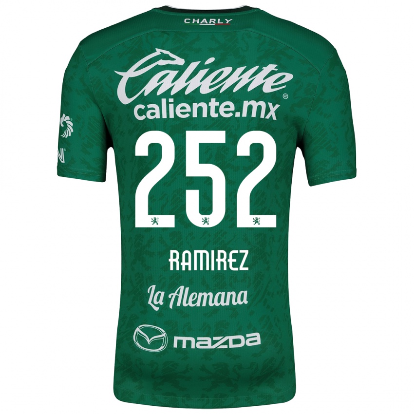 Damen Luis Ramírez #252 Grün Weiß Heimtrikot Trikot 2024/25 T-Shirt Österreich