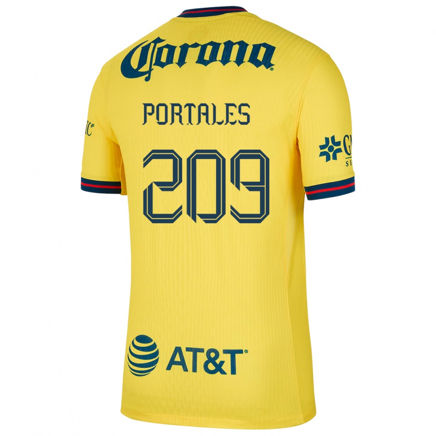 Damen Walter Portales #209 Gelb Blau Heimtrikot Trikot 2024/25 T-Shirt Österreich