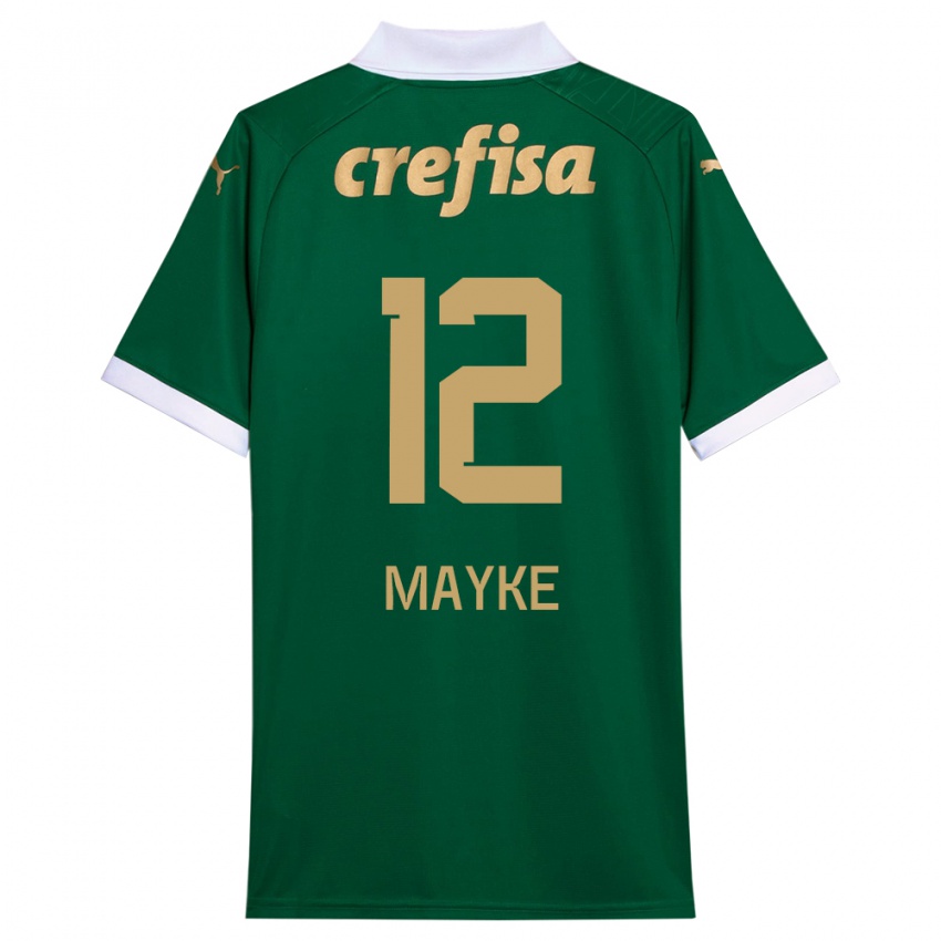 Damen Mayke #12 Grün Weiß Heimtrikot Trikot 2024/25 T-Shirt Österreich