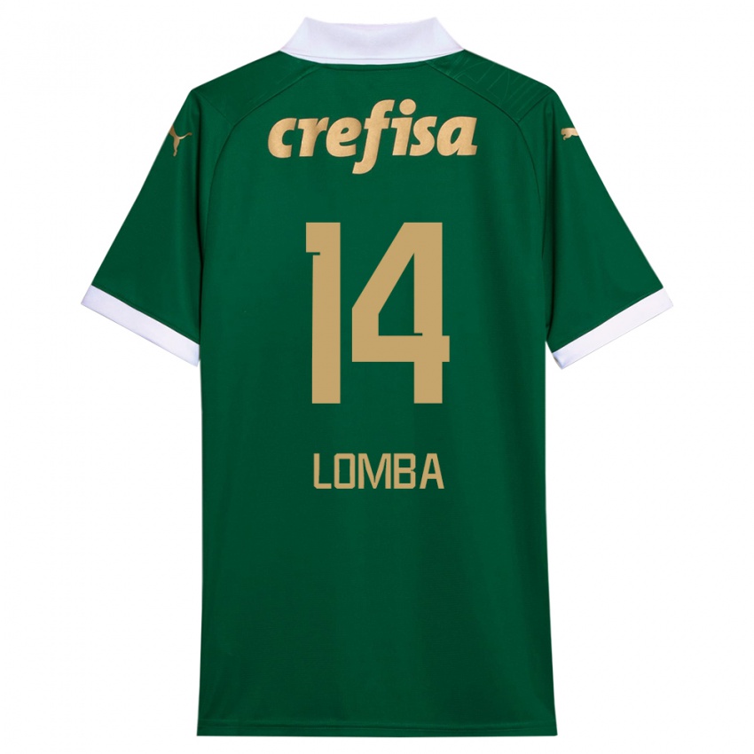 Damen Marcelo Lomba #14 Grün Weiß Heimtrikot Trikot 2024/25 T-Shirt Österreich