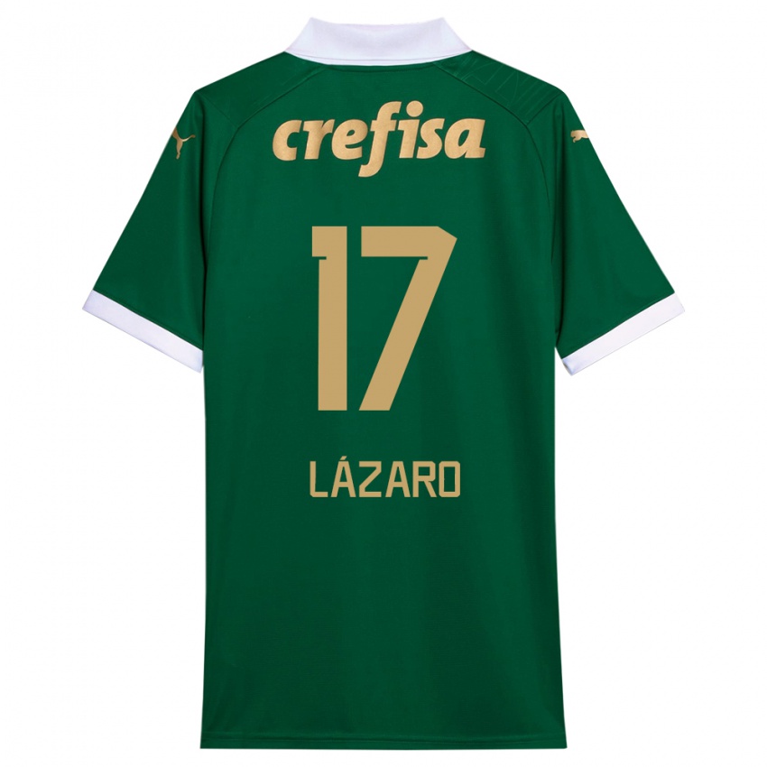 Damen Lazaro #17 Grün Weiß Heimtrikot Trikot 2024/25 T-Shirt Österreich