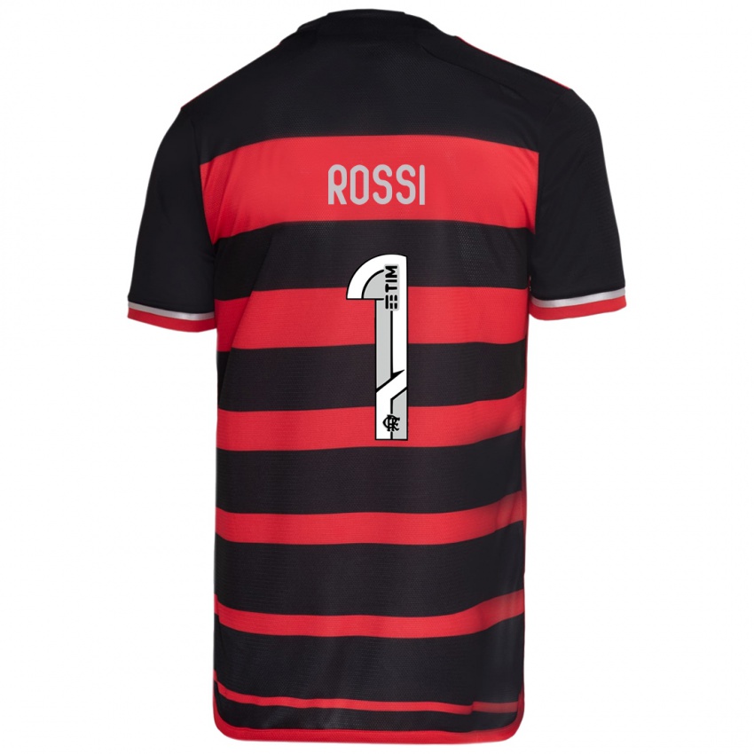 Damen Agustin Rossi #1 Rot Schwarz Heimtrikot Trikot 2024/25 T-Shirt Österreich