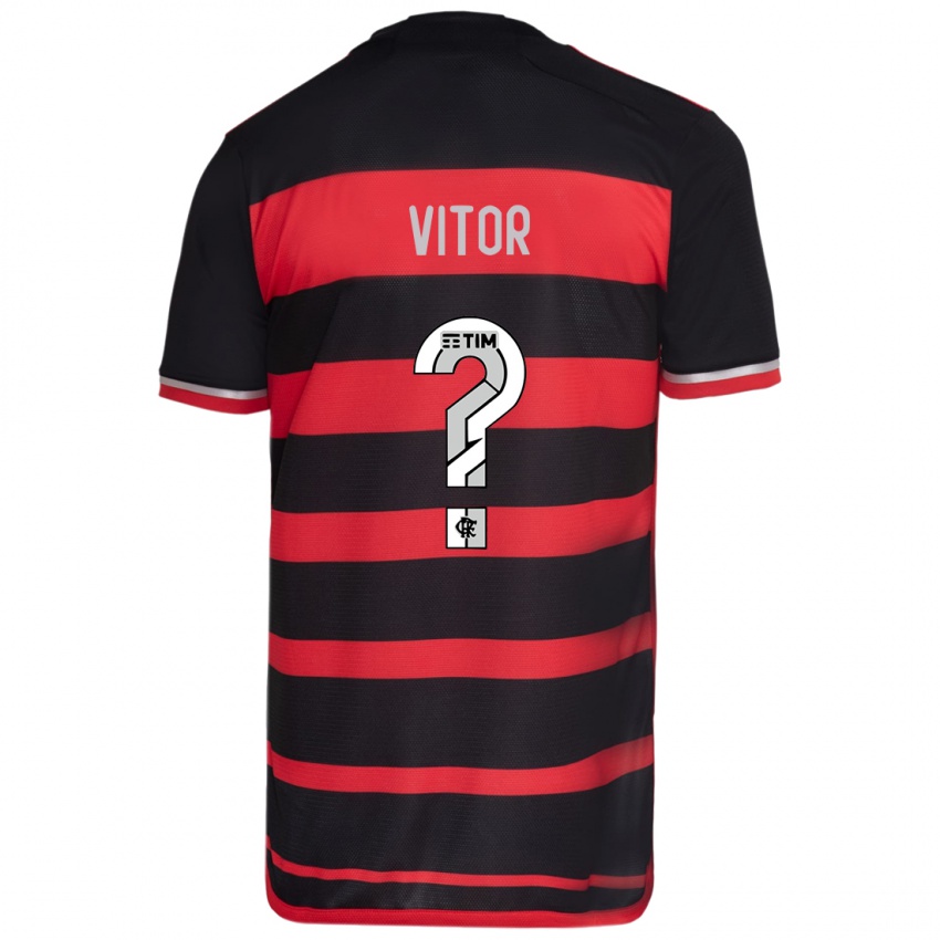 Damen João Vitor #0 Rot Schwarz Heimtrikot Trikot 2024/25 T-Shirt Österreich