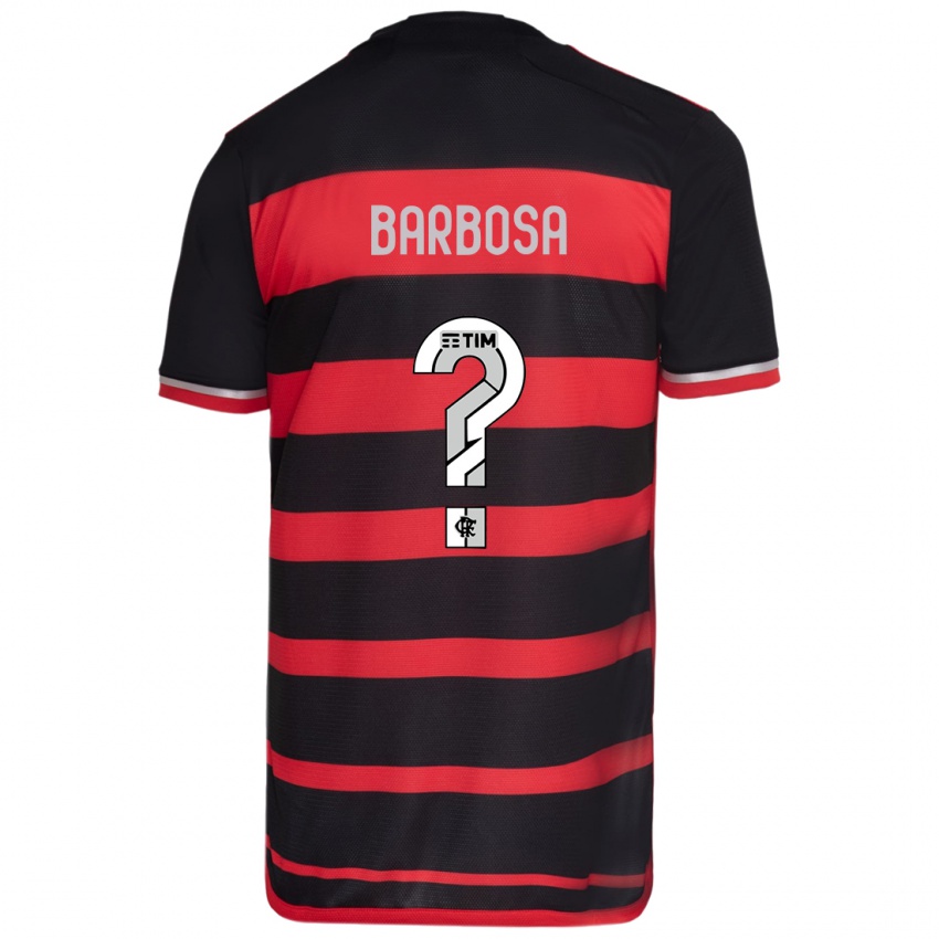 Damen Lucas Barbosa #0 Rot Schwarz Heimtrikot Trikot 2024/25 T-Shirt Österreich