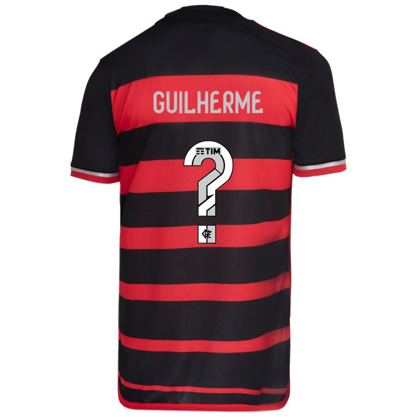 Damen Guilherme #0 Rot Schwarz Heimtrikot Trikot 2024/25 T-Shirt Österreich