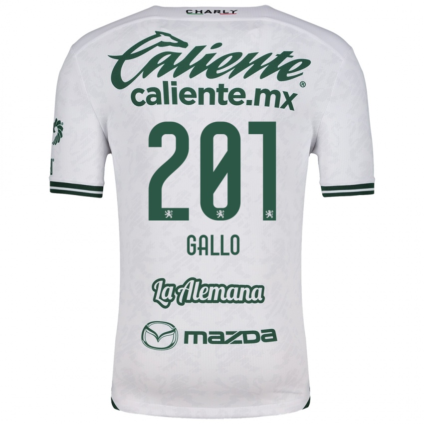 Damen Andrés Gallo #201 Weiß Grün Auswärtstrikot Trikot 2024/25 T-Shirt Österreich