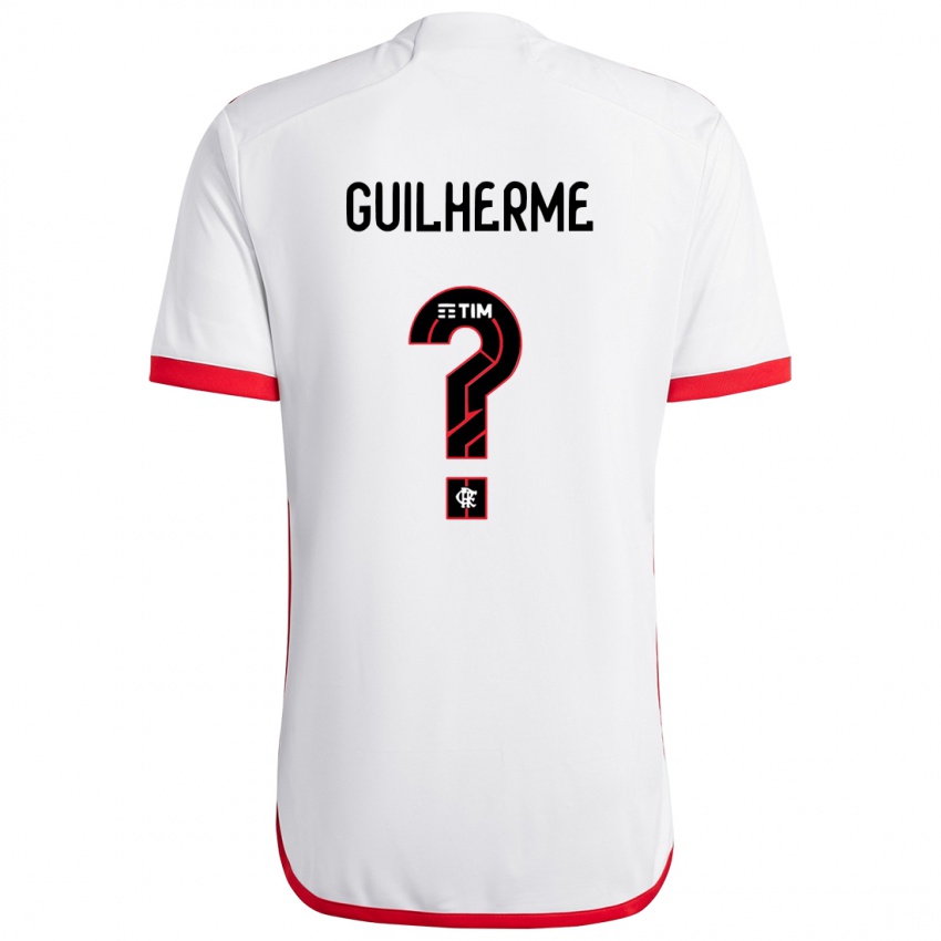 Damen Guilherme #0 Weiß Rot Auswärtstrikot Trikot 2024/25 T-Shirt Österreich