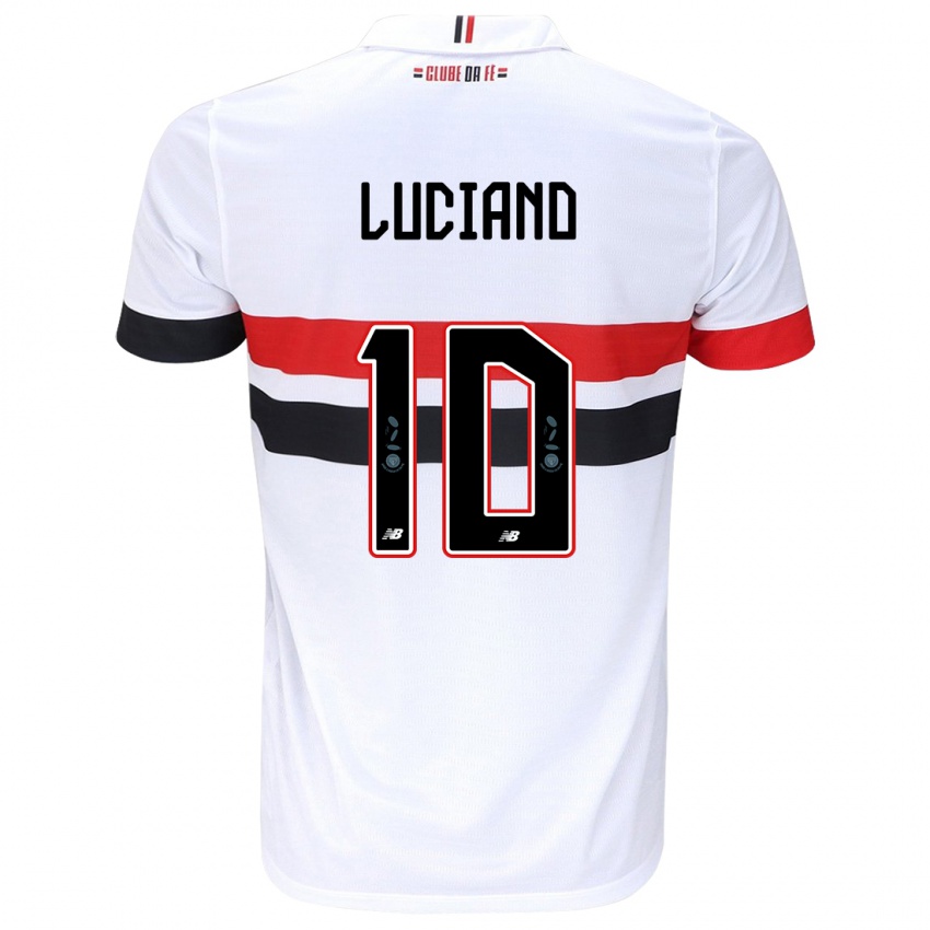 Kinder Luciano #10 Weiß Rot Schwarz Heimtrikot Trikot 2024/25 T-Shirt Österreich