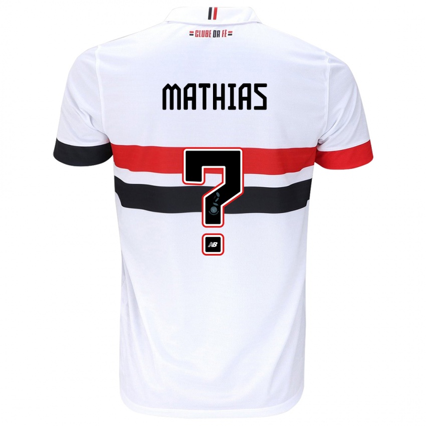 Kinder Leandro Mathias #0 Weiß Rot Schwarz Heimtrikot Trikot 2024/25 T-Shirt Österreich