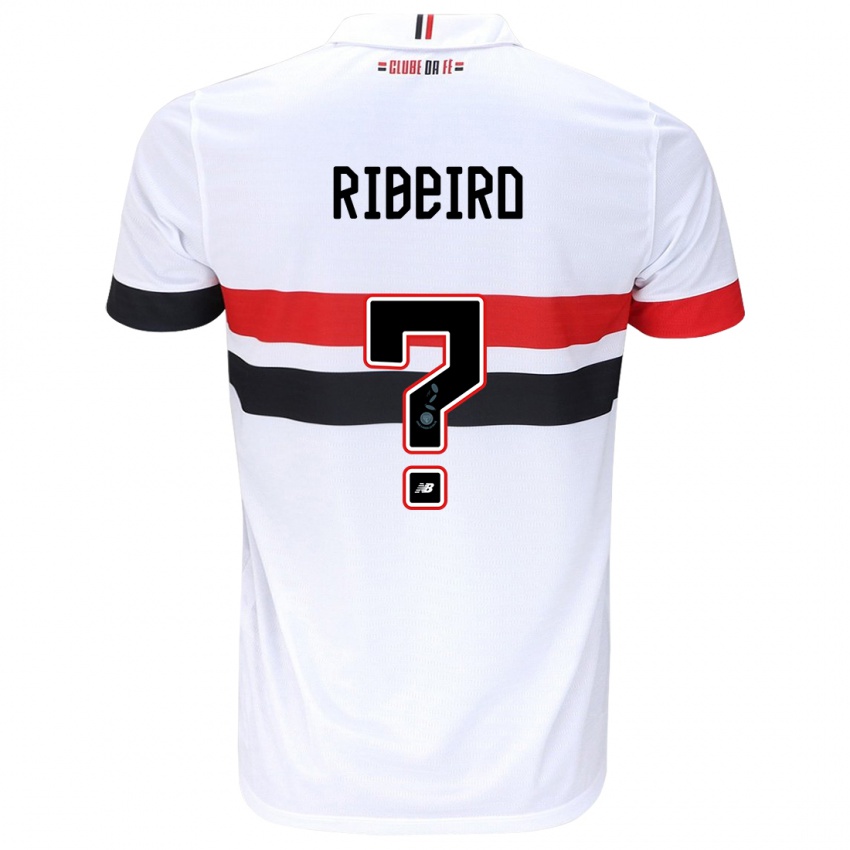 Kinder Thiago Ribeiro #0 Weiß Rot Schwarz Heimtrikot Trikot 2024/25 T-Shirt Österreich