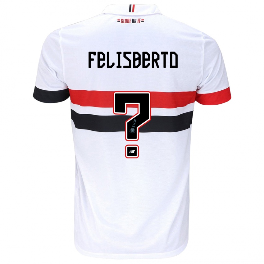 Kinder Igor Felisberto #0 Weiß Rot Schwarz Heimtrikot Trikot 2024/25 T-Shirt Österreich