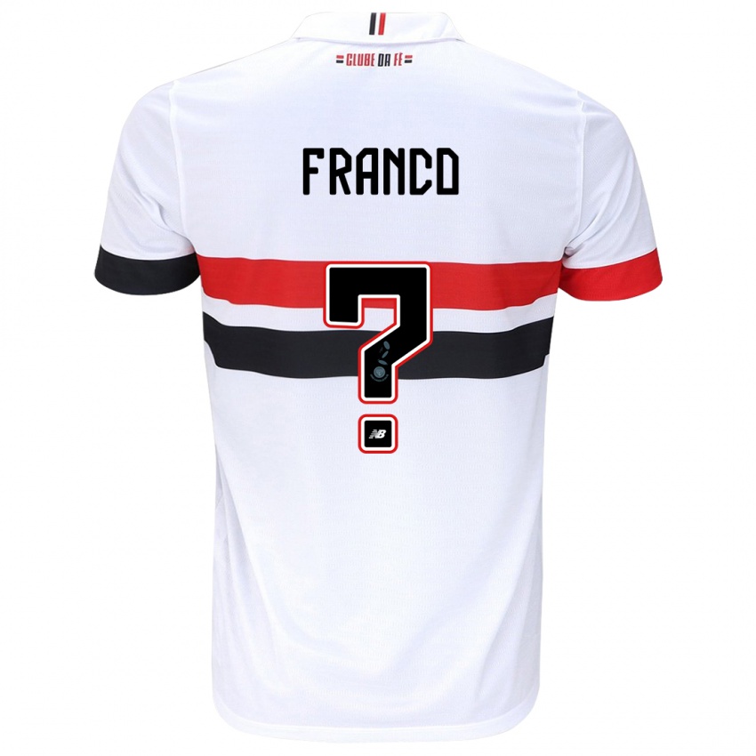 Kinder Franco #0 Weiß Rot Schwarz Heimtrikot Trikot 2024/25 T-Shirt Österreich