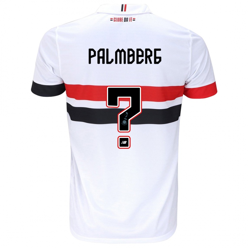 Kinder Palmberg #0 Weiß Rot Schwarz Heimtrikot Trikot 2024/25 T-Shirt Österreich