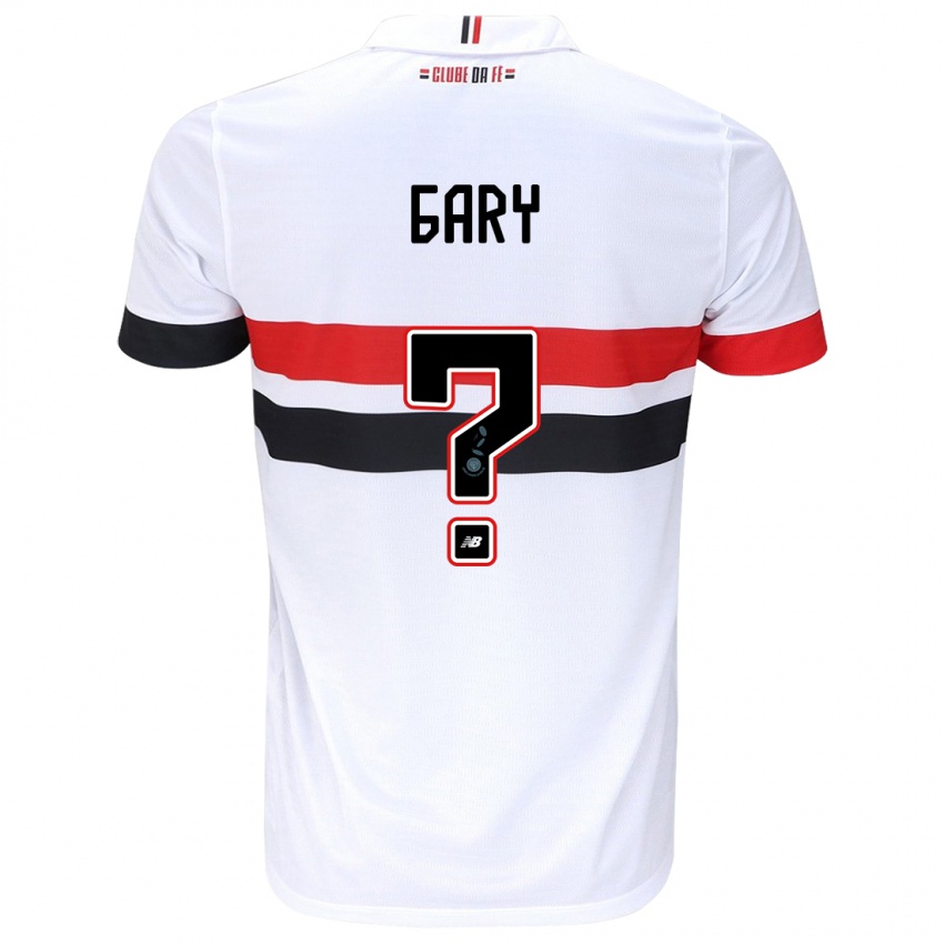 Kinder Ganael Gary #0 Weiß Rot Schwarz Heimtrikot Trikot 2024/25 T-Shirt Österreich