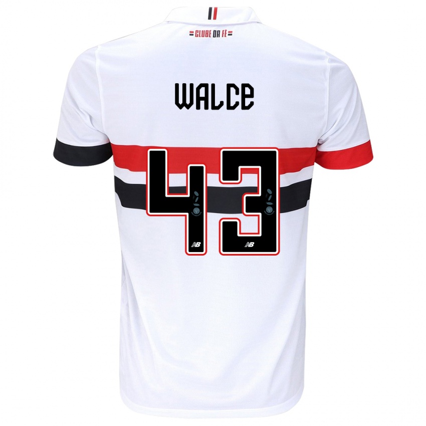 Kinder Walce #43 Weiß Rot Schwarz Heimtrikot Trikot 2024/25 T-Shirt Österreich