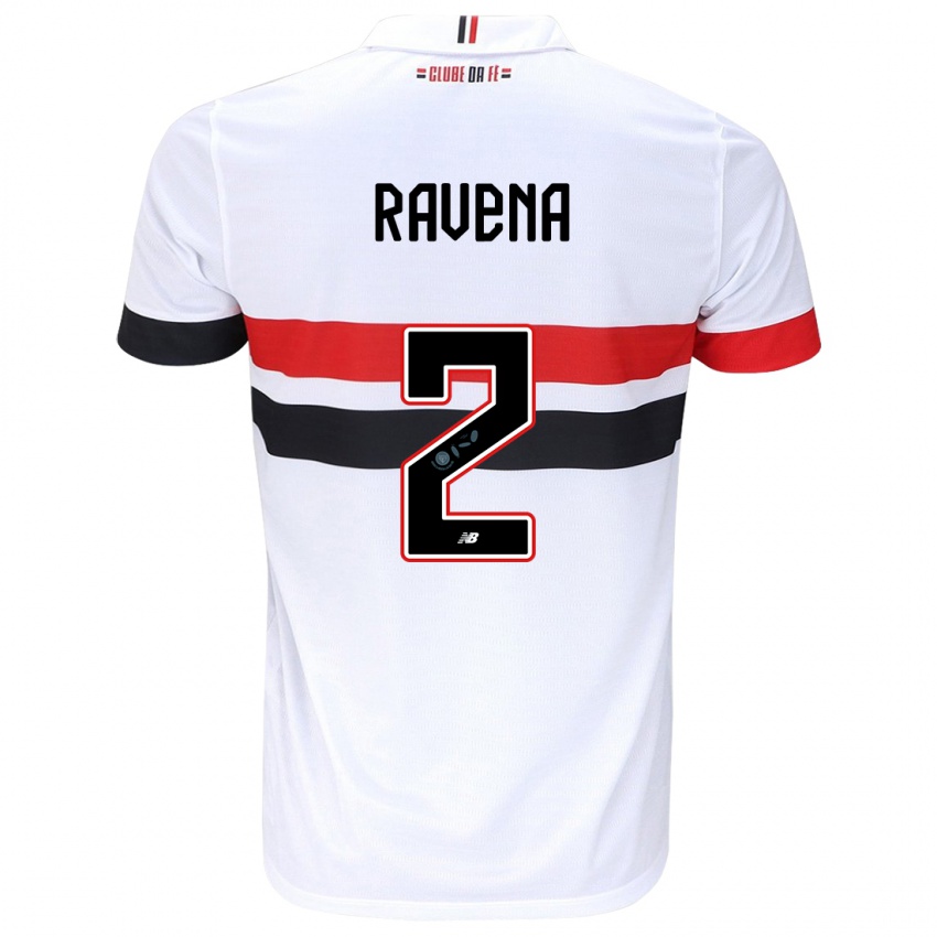 Kinder Ravena #2 Weiß Rot Schwarz Heimtrikot Trikot 2024/25 T-Shirt Österreich