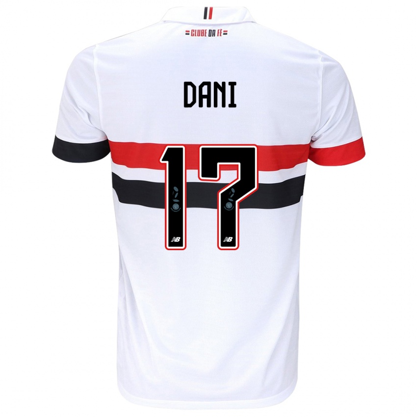 Kinder Dani #17 Weiß Rot Schwarz Heimtrikot Trikot 2024/25 T-Shirt Österreich