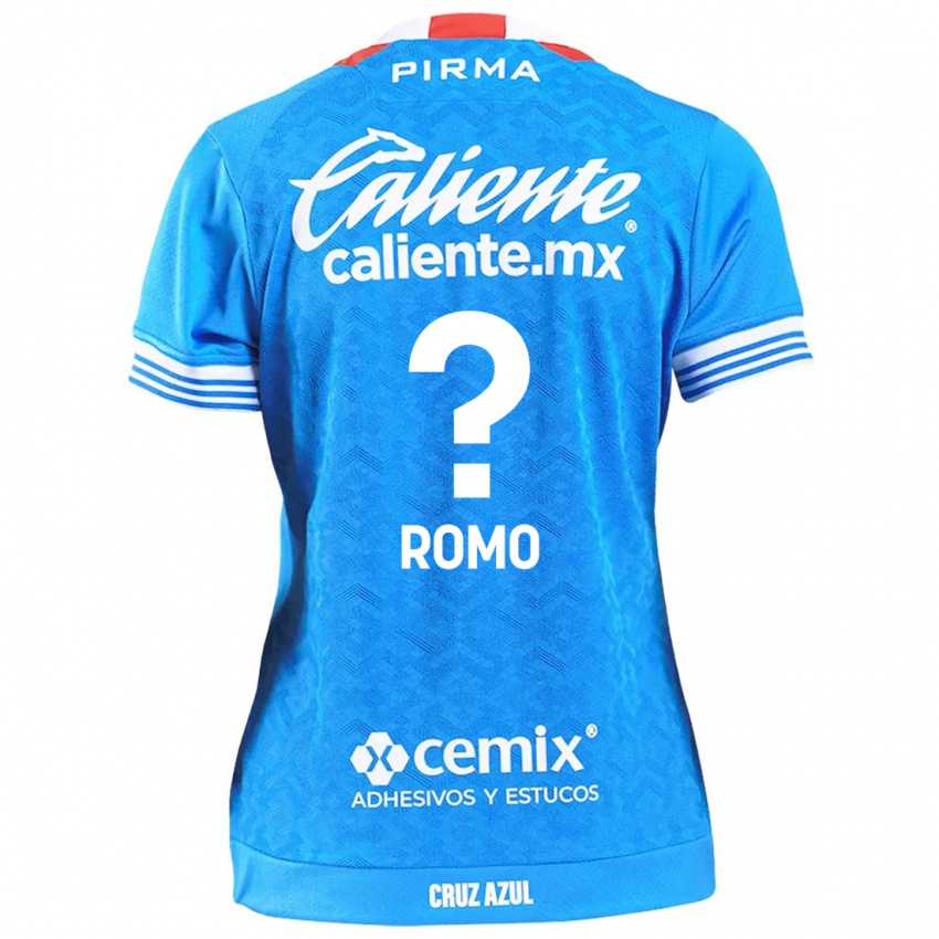 Kinder Luis Romo #0 Himmelblau Heimtrikot Trikot 2024/25 T-Shirt Österreich