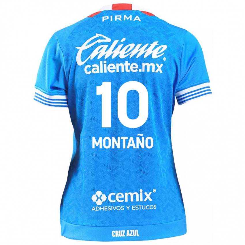 Kinder Andrés Montaño #10 Himmelblau Heimtrikot Trikot 2024/25 T-Shirt Österreich