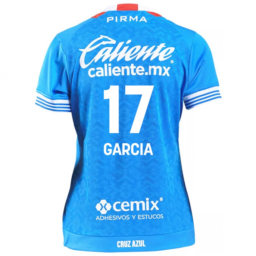 Kinder Amaury Garcia #17 Himmelblau Heimtrikot Trikot 2024/25 T-Shirt Österreich