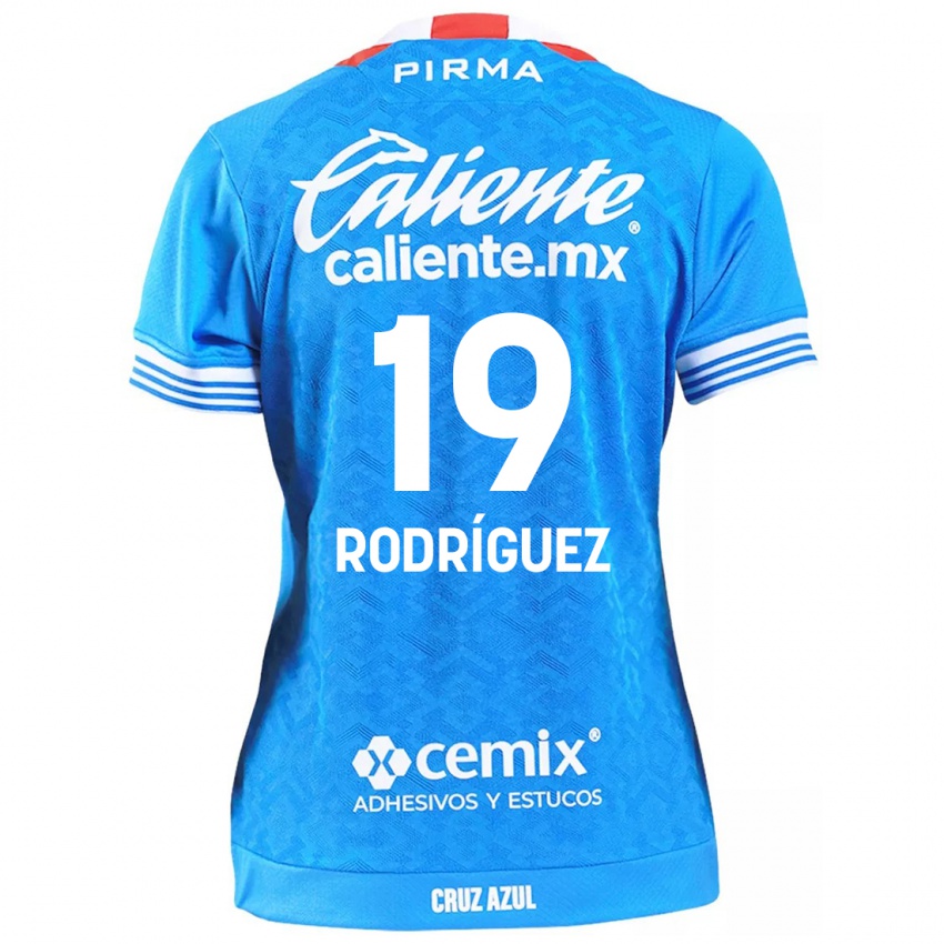 Kinder Carlos Rodríguez #19 Himmelblau Heimtrikot Trikot 2024/25 T-Shirt Österreich