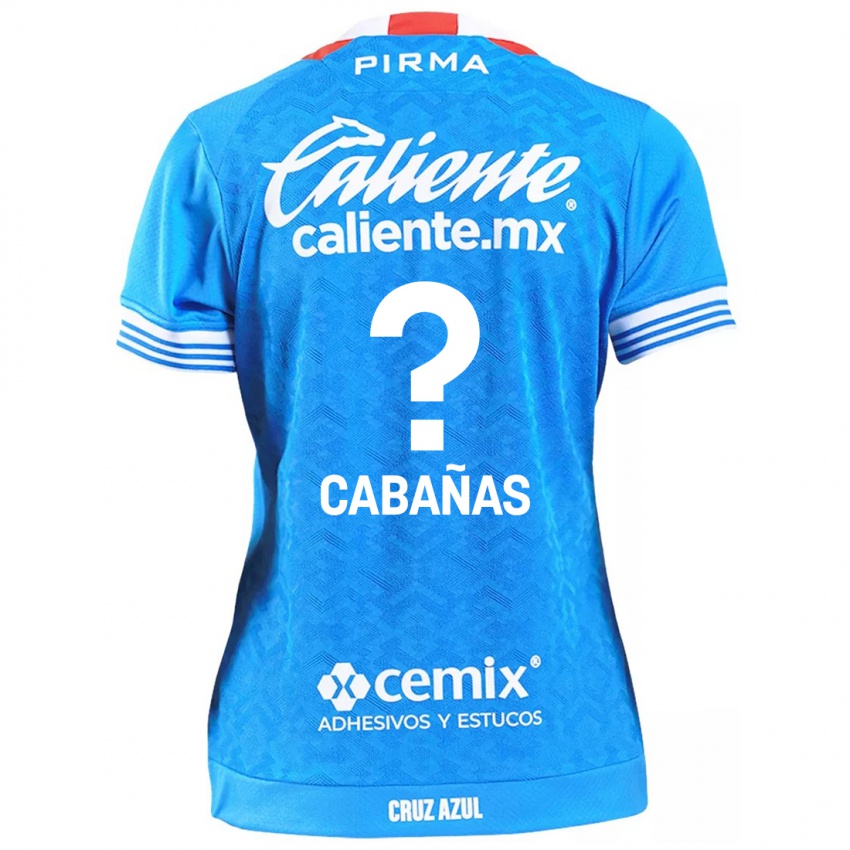 Kinder Alfredo Cabañas #0 Himmelblau Heimtrikot Trikot 2024/25 T-Shirt Österreich