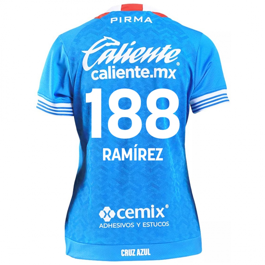 Kinder Diego Ramírez #188 Himmelblau Heimtrikot Trikot 2024/25 T-Shirt Österreich