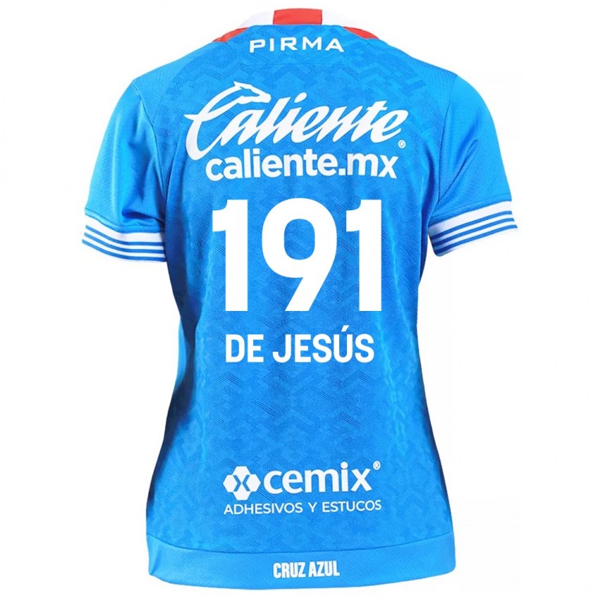 Kinder Luis De Jesús #191 Himmelblau Heimtrikot Trikot 2024/25 T-Shirt Österreich