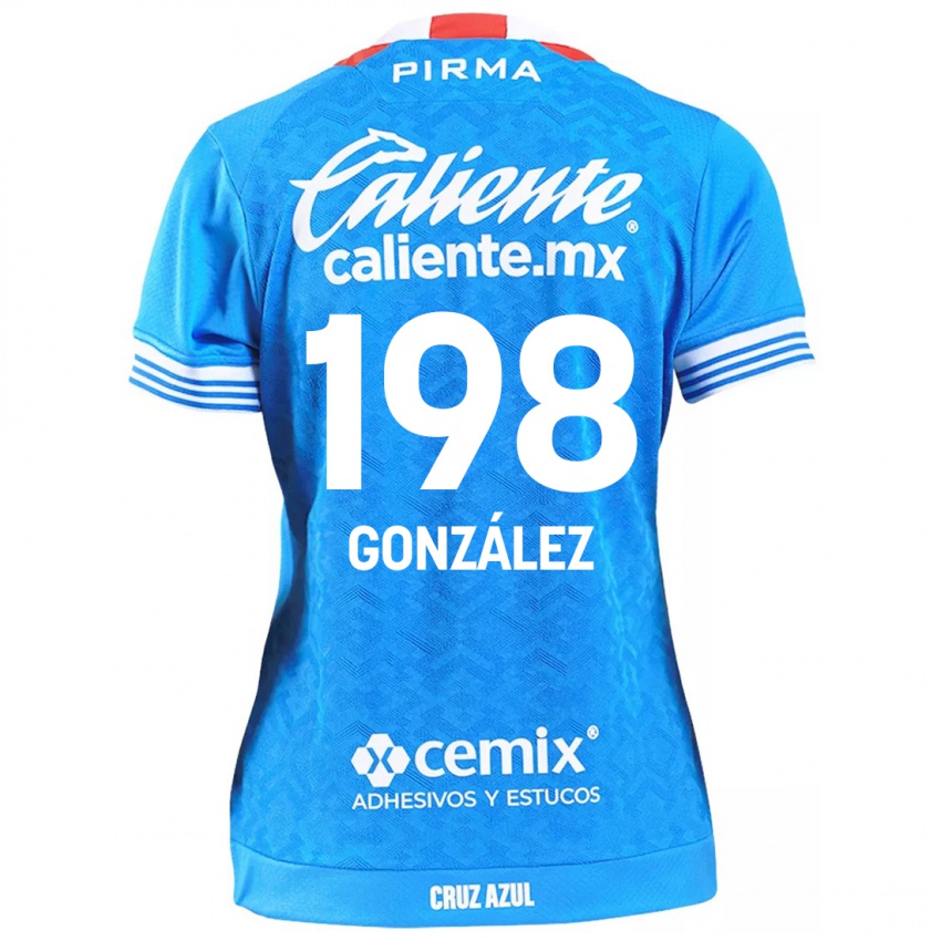 Kinder Kenneth González #198 Himmelblau Heimtrikot Trikot 2024/25 T-Shirt Österreich