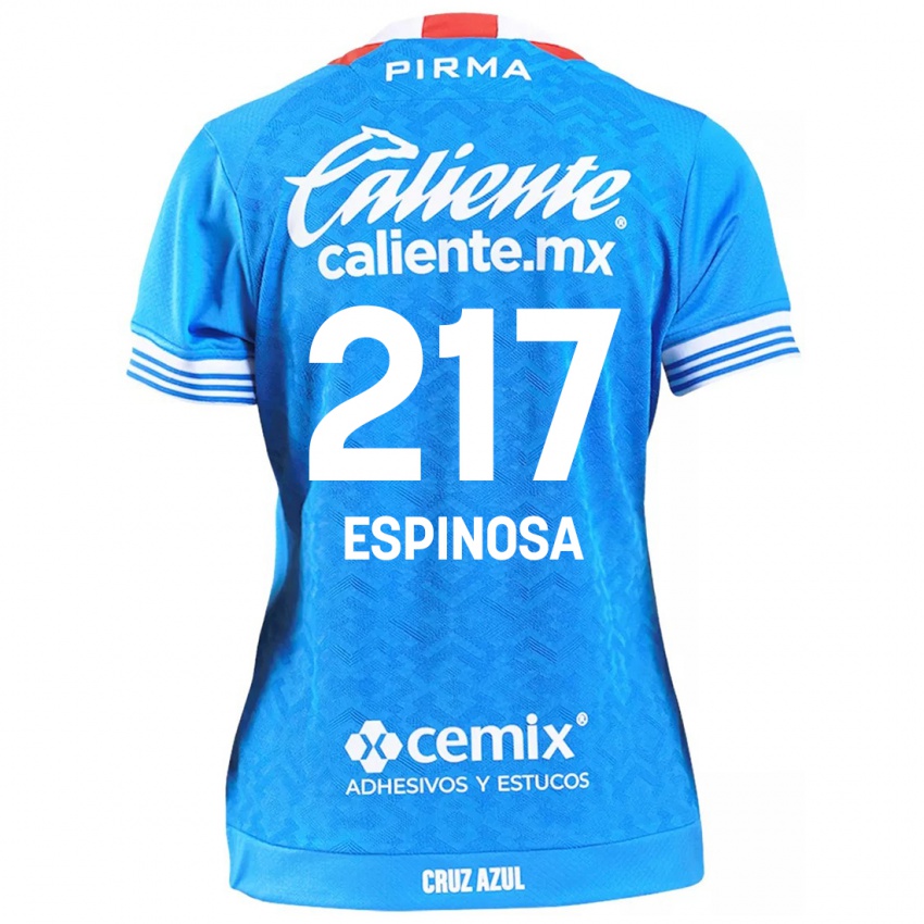 Kinder Samuel Espinosa #217 Himmelblau Heimtrikot Trikot 2024/25 T-Shirt Österreich