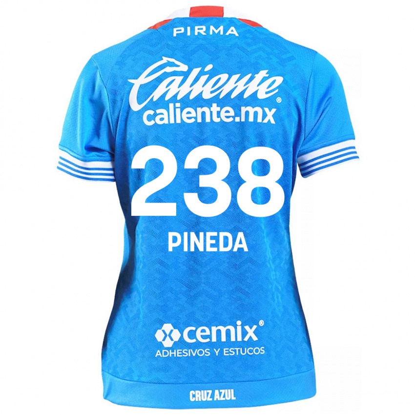 Kinder Zadiel Pineda #238 Himmelblau Heimtrikot Trikot 2024/25 T-Shirt Österreich