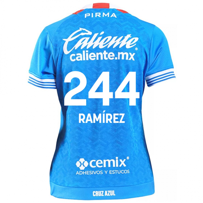 Kinder Nicolás Ramírez #244 Himmelblau Heimtrikot Trikot 2024/25 T-Shirt Österreich