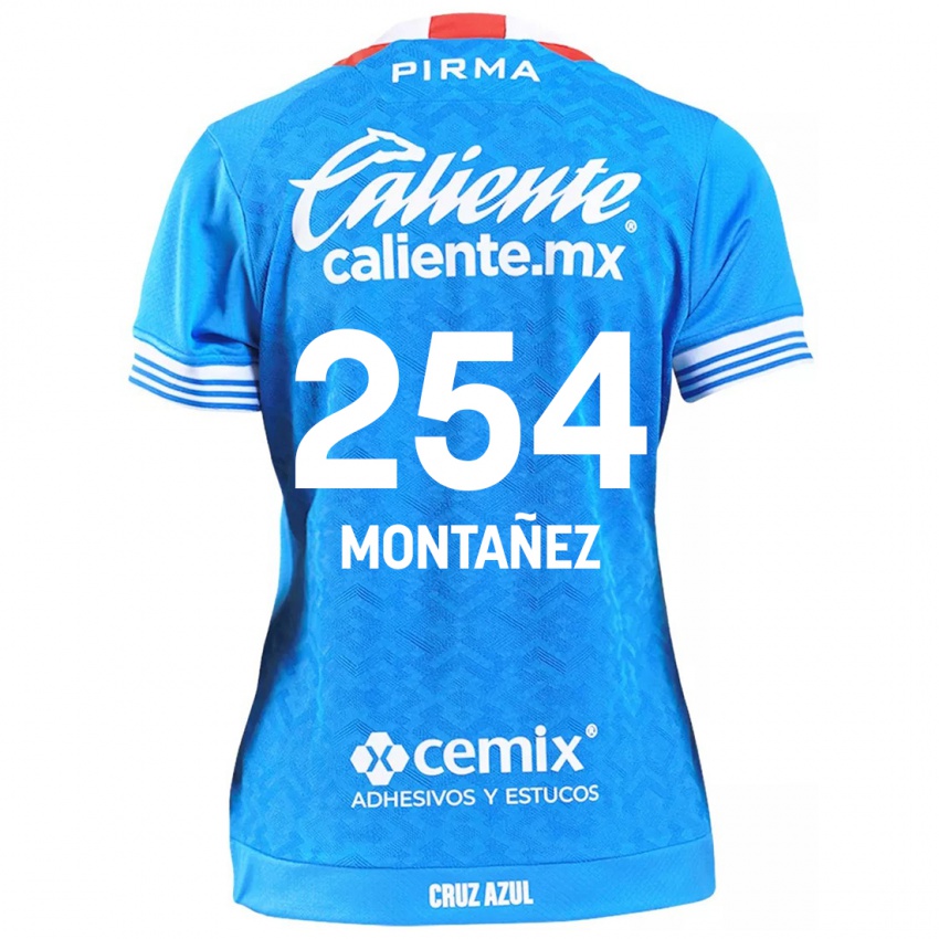 Kinder Humberto Montañez #254 Himmelblau Heimtrikot Trikot 2024/25 T-Shirt Österreich