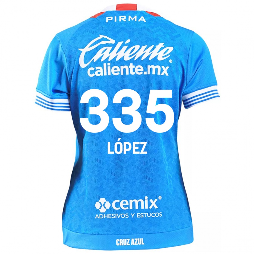 Kinder Alfredo López #335 Himmelblau Heimtrikot Trikot 2024/25 T-Shirt Österreich