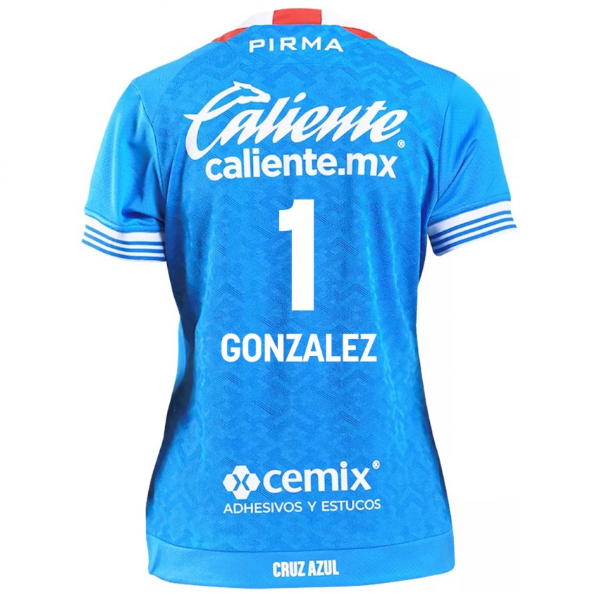 Kinder Itzayana Gonzalez #1 Himmelblau Heimtrikot Trikot 2024/25 T-Shirt Österreich