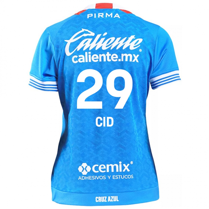 Kinder Claudia Cid #29 Himmelblau Heimtrikot Trikot 2024/25 T-Shirt Österreich