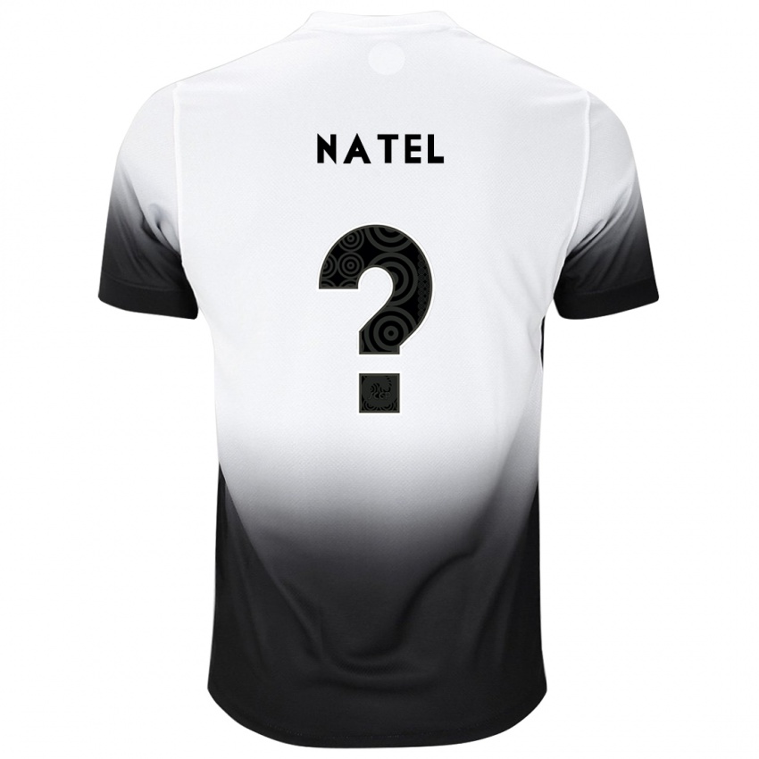 Kinder Leo Natel #0 Weiß Schwarz Heimtrikot Trikot 2024/25 T-Shirt Österreich