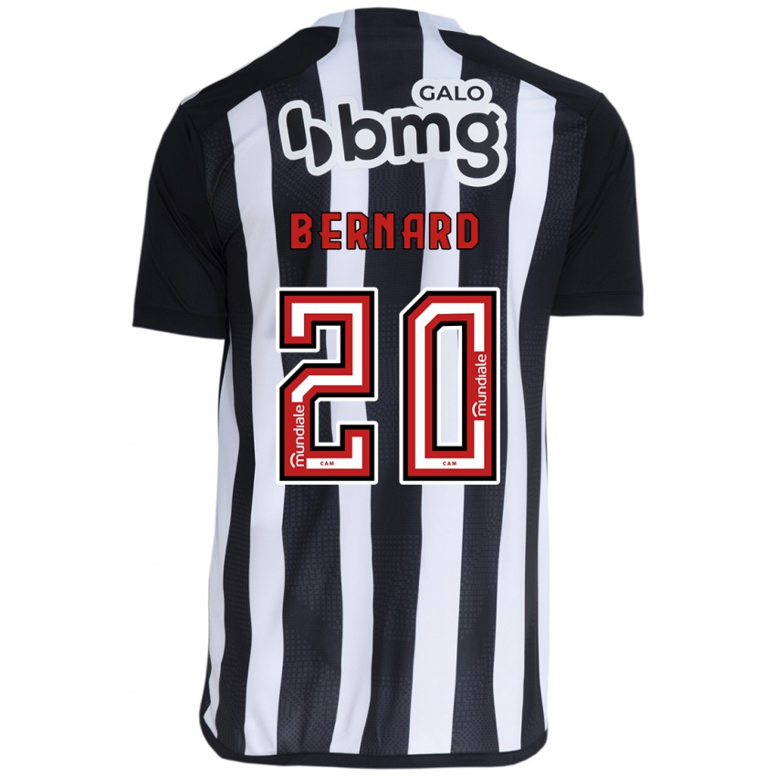 Kinder Bernard #20 Weiß Schwarz Heimtrikot Trikot 2024/25 T-Shirt Österreich