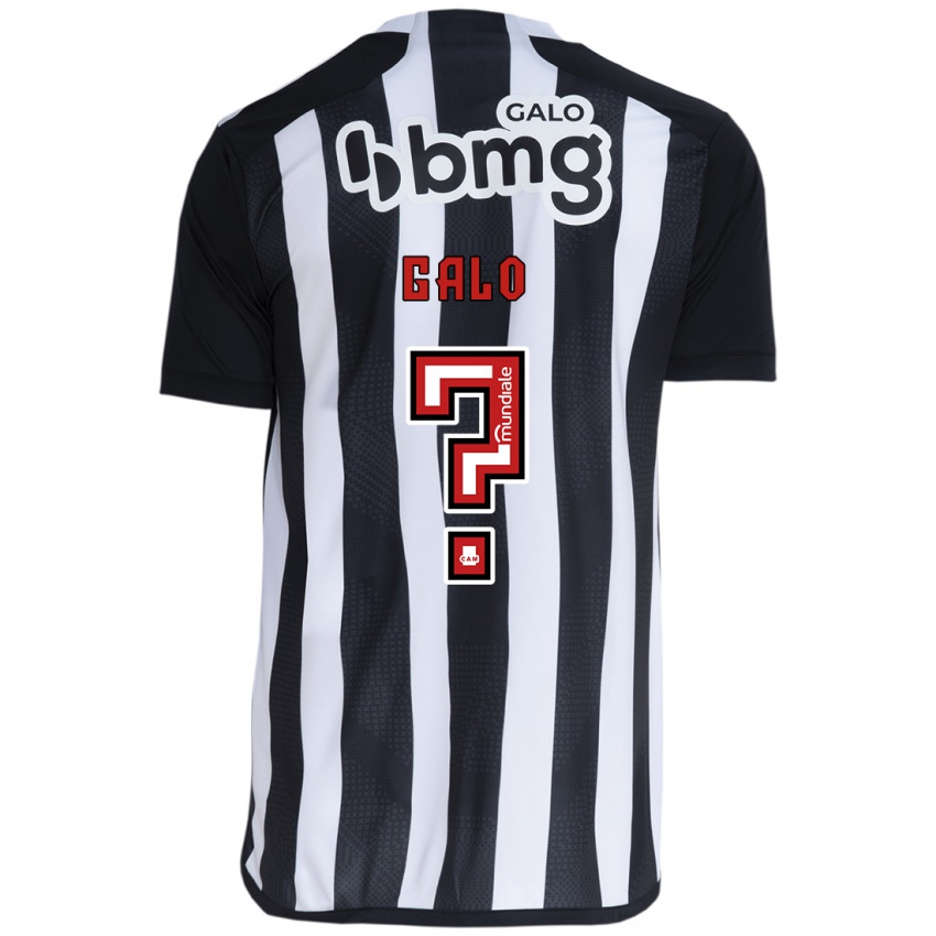 Kinder Diego Galo #0 Weiß Schwarz Heimtrikot Trikot 2024/25 T-Shirt Österreich